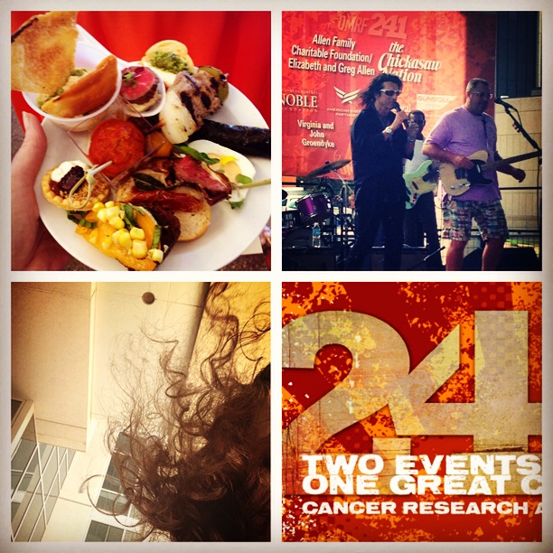 Top right: Alice and Vince. Ya know, first name basis. 