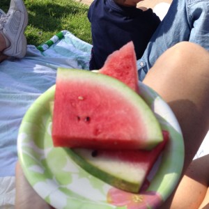 You can't have the 4th without watermelon. I think that's a rule. 