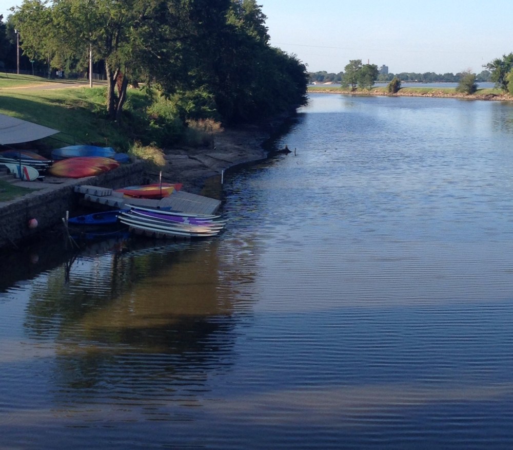 My GetFit challenge for myself was a SUP Bootcamp. I survived! And I loved the gorgeous morning on the lake. 