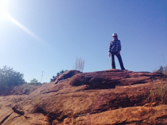 Perfect spot for feeling like a warrior princess. 