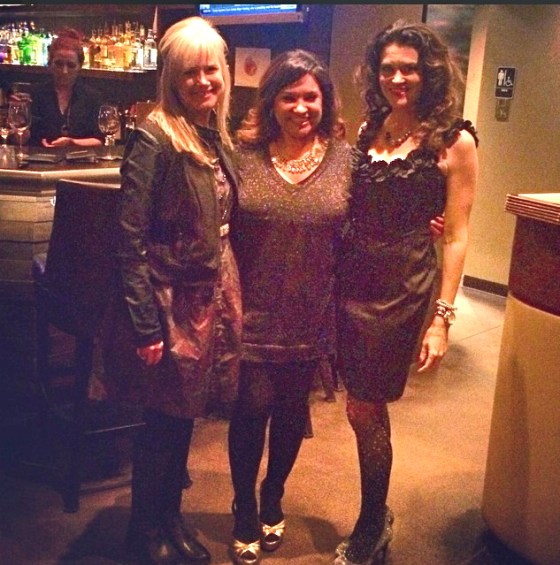 Girlfriends Tracy and Patty always "wrap me in joy." 